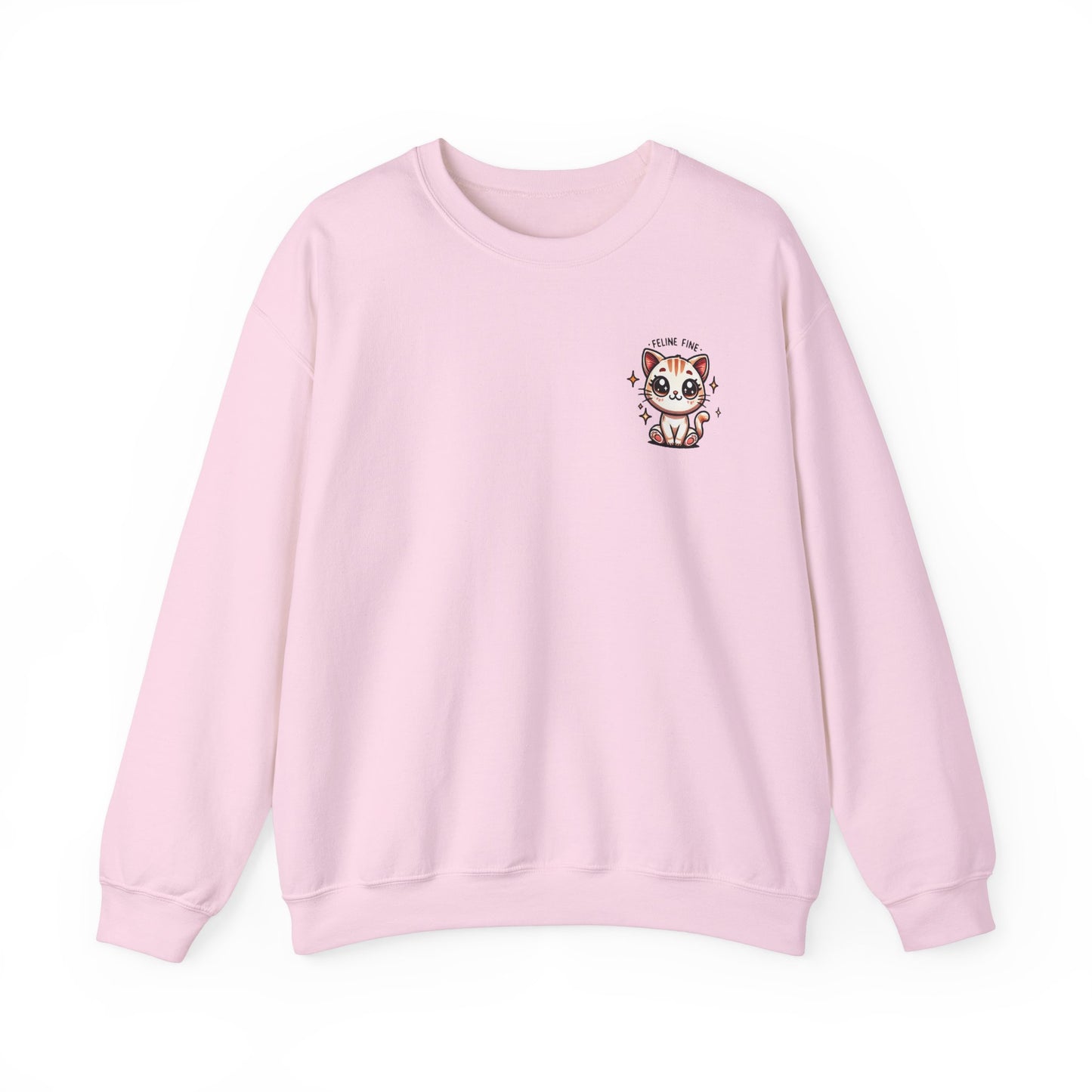 Feline Fine | Unisex Heavy Blend™ Crewneck Sweatshirt