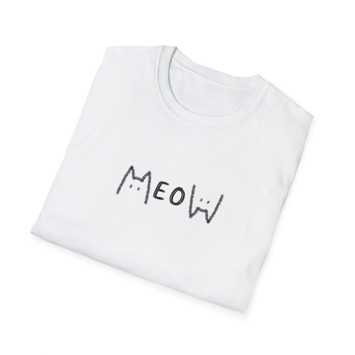 Meow_Unisex Softstyle T-Shirt
