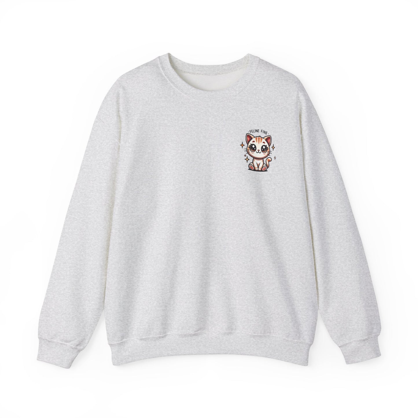 Feline Fine | Unisex Heavy Blend™ Crewneck Sweatshirt