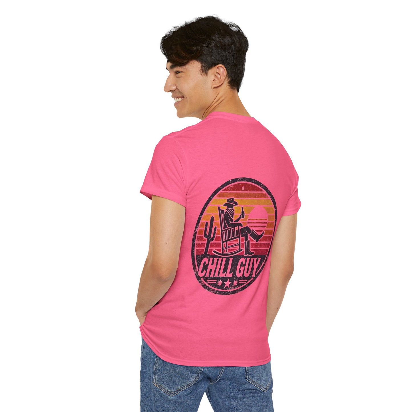 Chill Cowboy | Unisex Heavy Cotton Tee