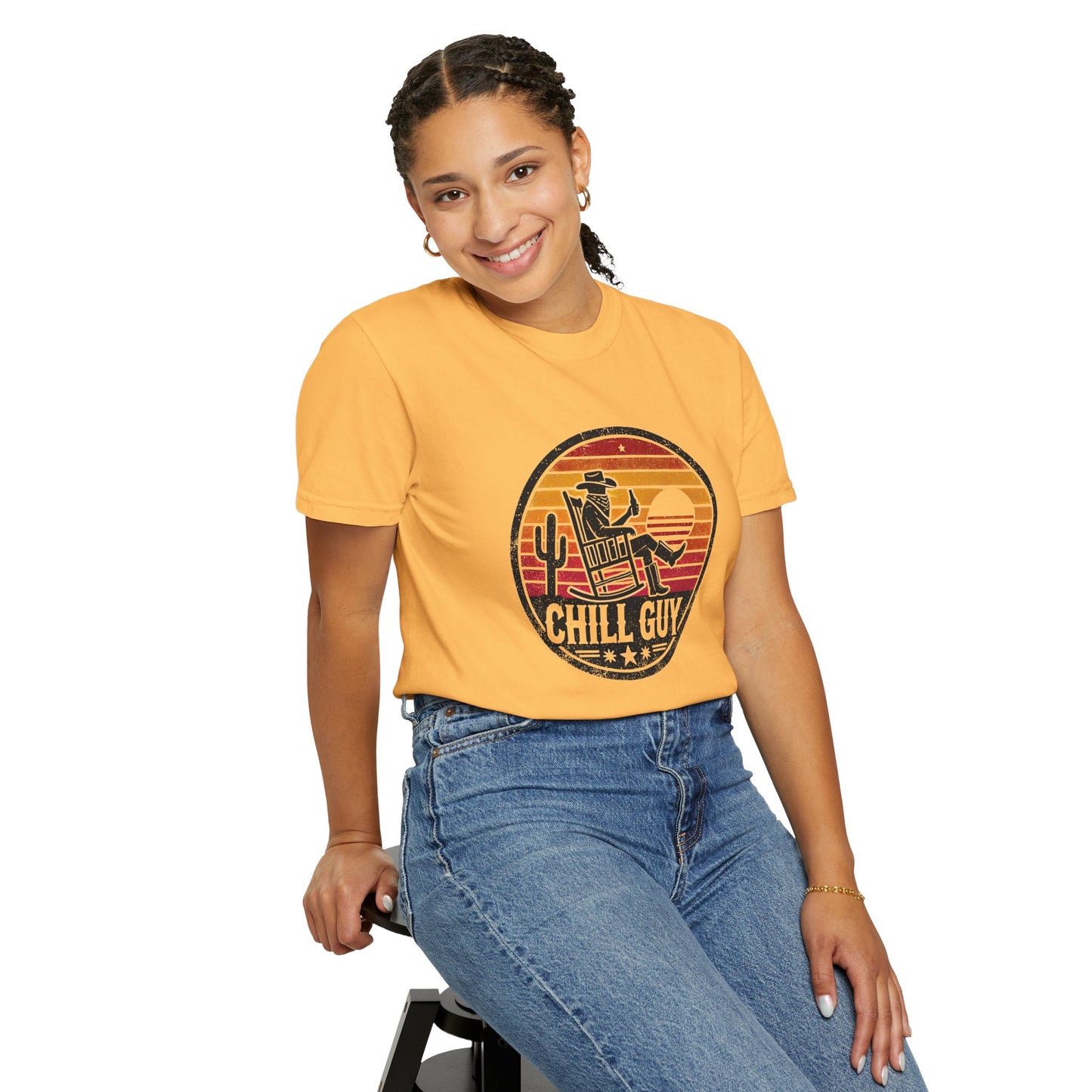 Chill Cowboy | Unisex Garment-Dyed T-shirt