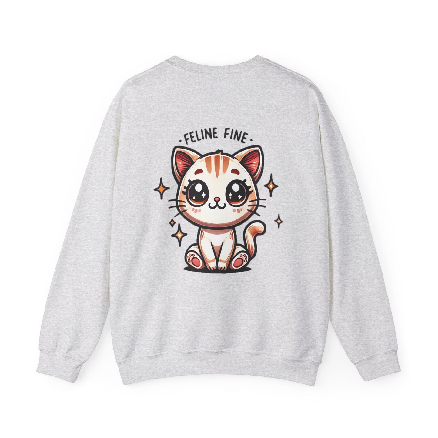 Feline Fine | Unisex Heavy Blend™ Crewneck Sweatshirt