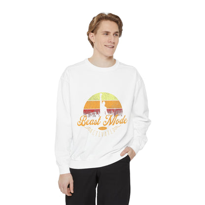 Beast Mode Activated | Unisex Garment-Dyed Sweatshirt
