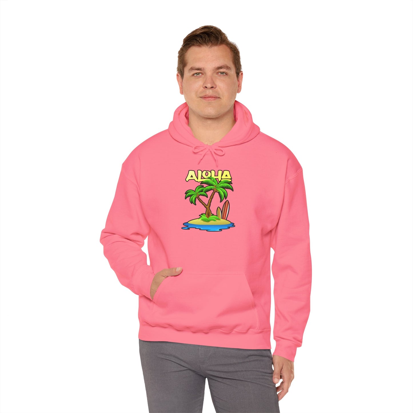 ALOHA | Unisex Heavy Blend™ Hooded Sweatshirt