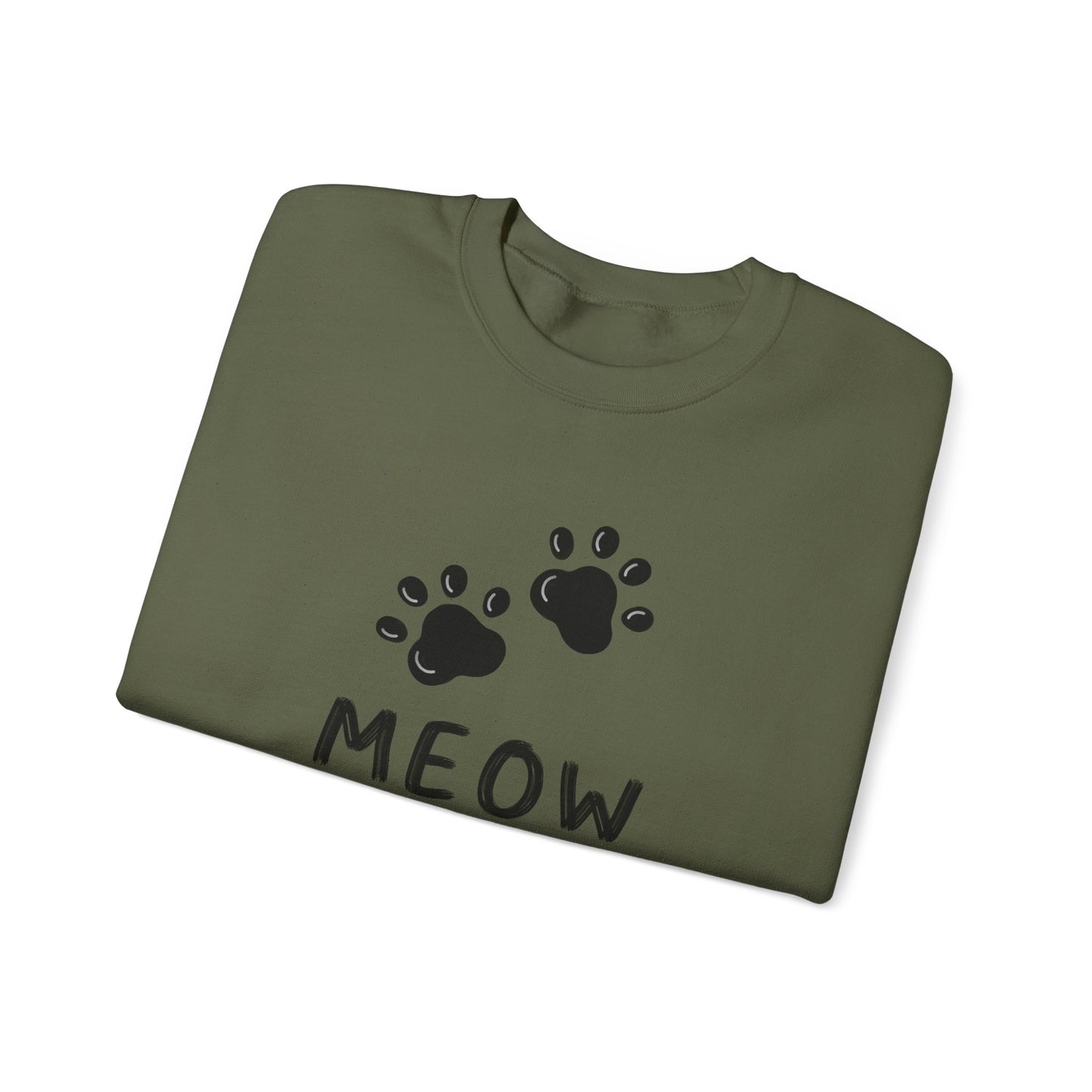 MEOW_Unisex Heavy Blend™ Crewneck Sweatshirt