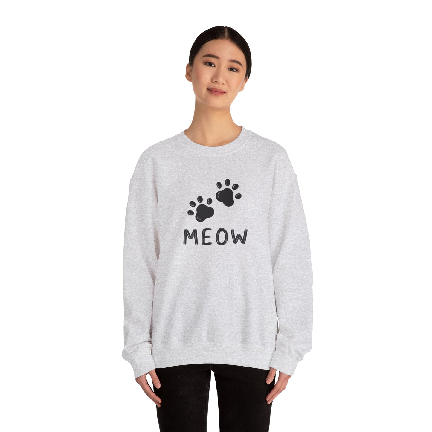 MEOW_Unisex Heavy Blend™ Crewneck Sweatshirt
