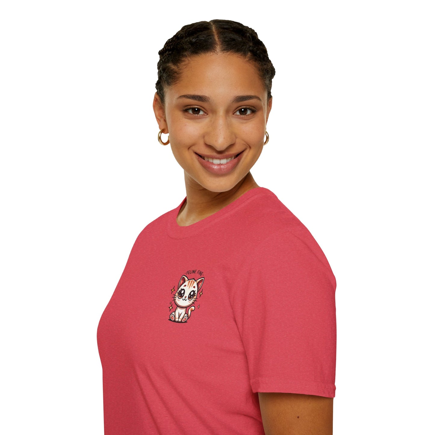 Feline Fine | Unisex Softstyle T-Shirt