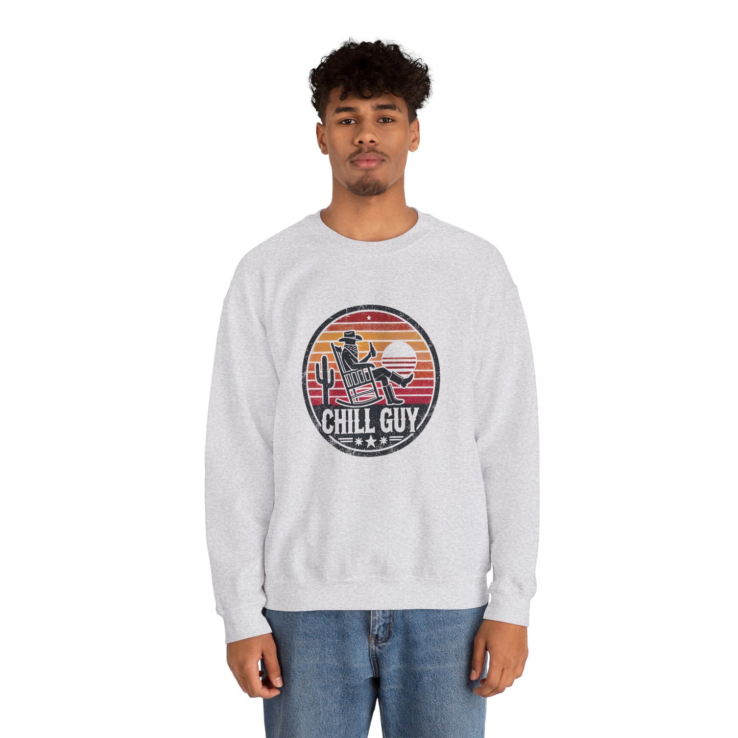 Chill Cowboy | Unisex Heavy Blend™ Crewneck Sweatshirt