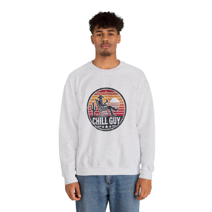 Chill Cowboy | Unisex Heavy Blend™ Crewneck Sweatshirt