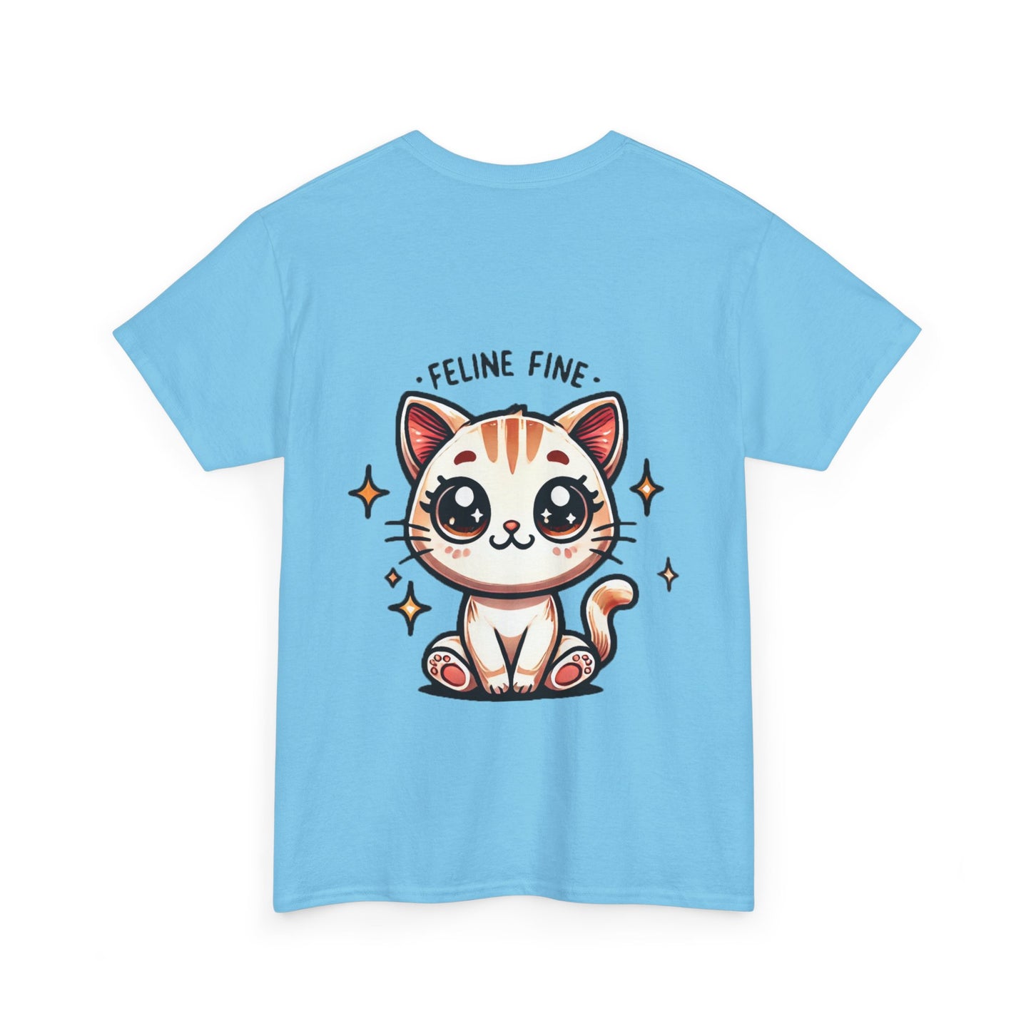 Feline Fine | Unisex Heavy Cotton Tee