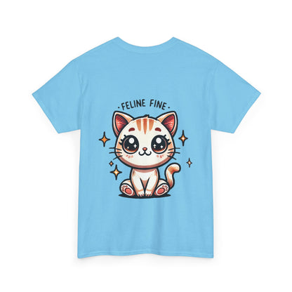 Feline Fine | Unisex Heavy Cotton Tee