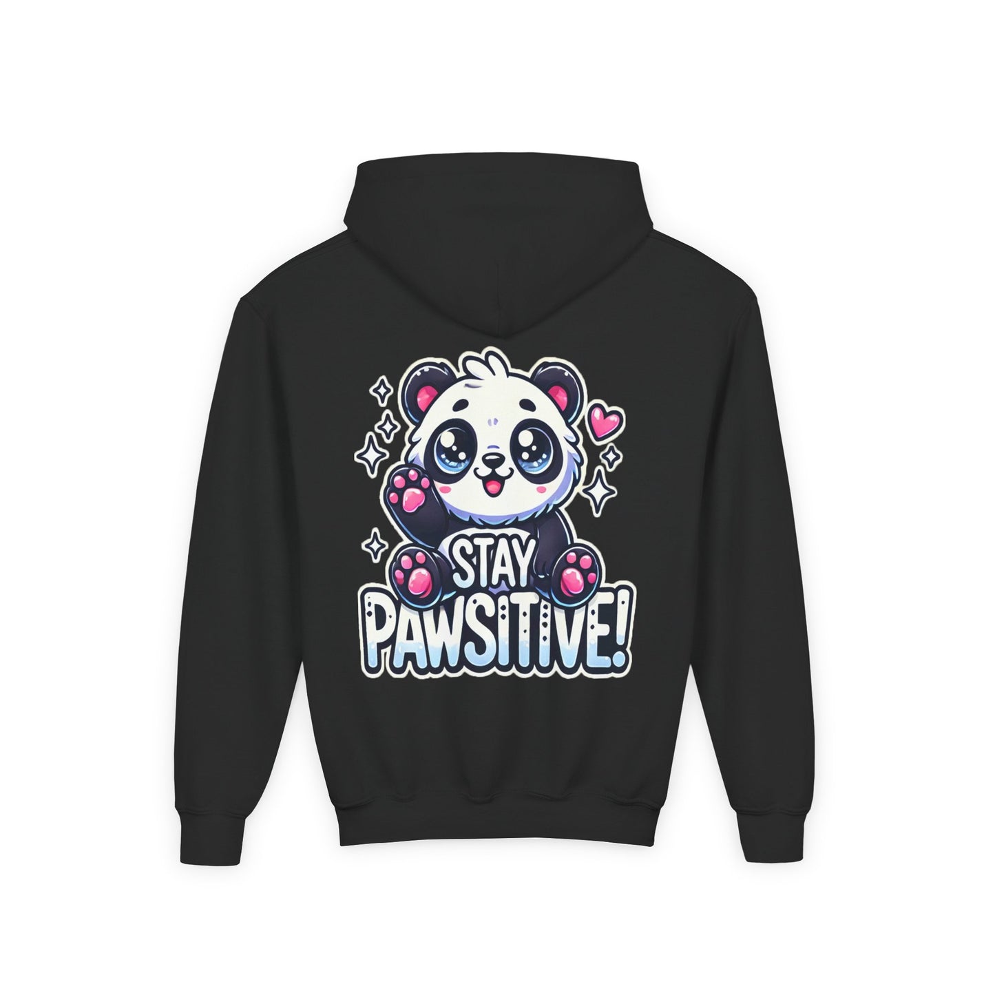 Pawsitive | Youth Heavy Blend Hooded Sweatshirt