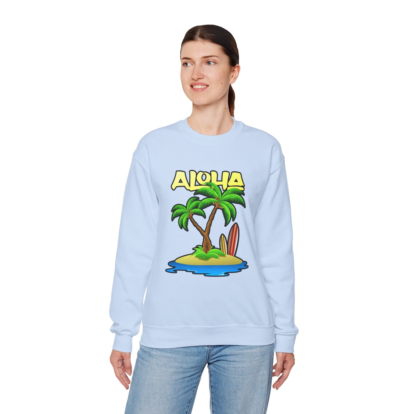 ALOHA | Unisex Heavy Blend™ Crewneck Sweatshirt