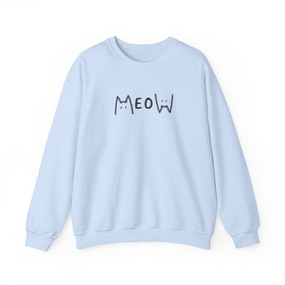 Meow_Unisex Heavy Blend™ Crewneck Sweatshirt