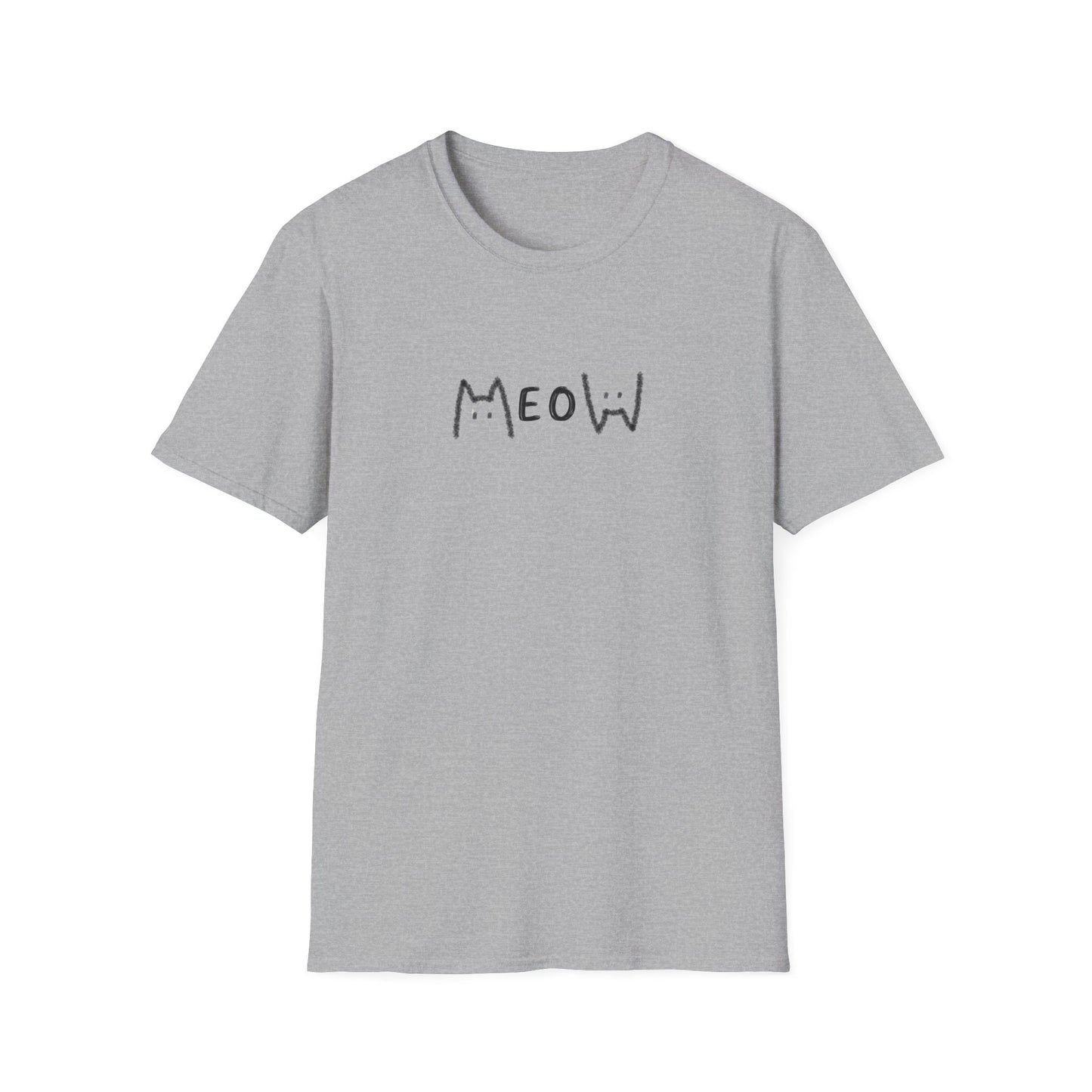 Meow_Unisex Softstyle T-Shirt
