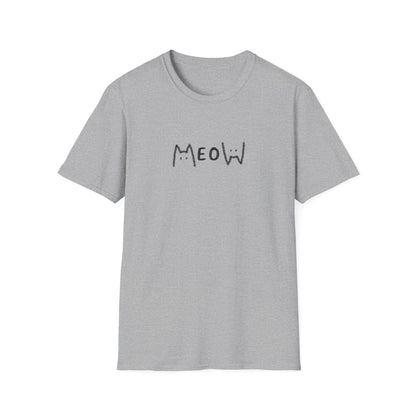 Meow_Unisex Softstyle T-Shirt