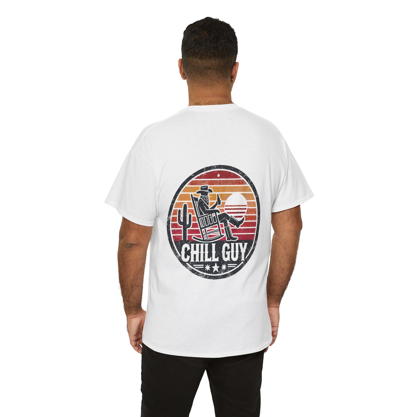 Chill Cowboy | Unisex Heavy Cotton Tee