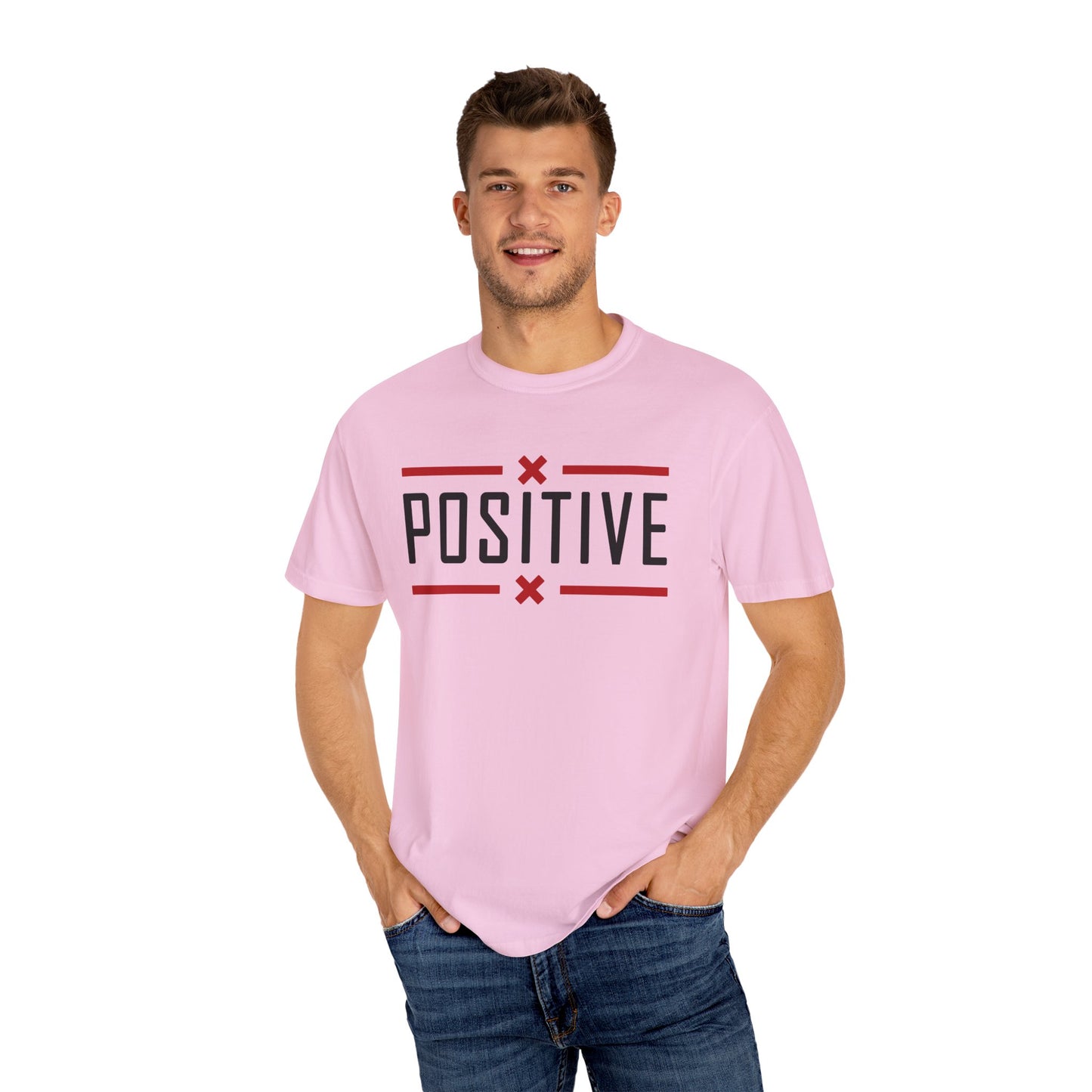 Positive_Unisex Garment-Dyed T-shirt