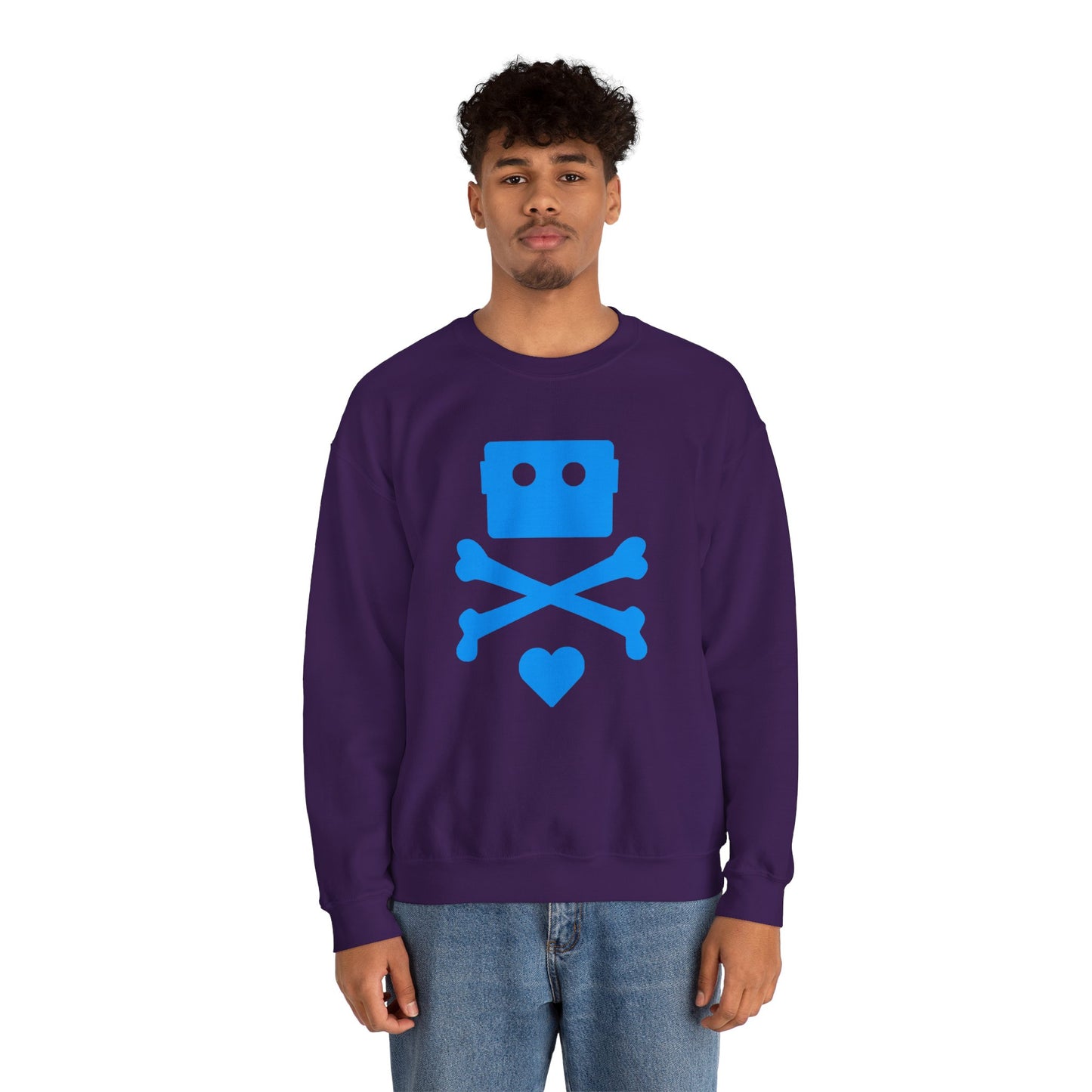 Zima Blue | Unisex Heavy Blend™ Crewneck Sweatshirt