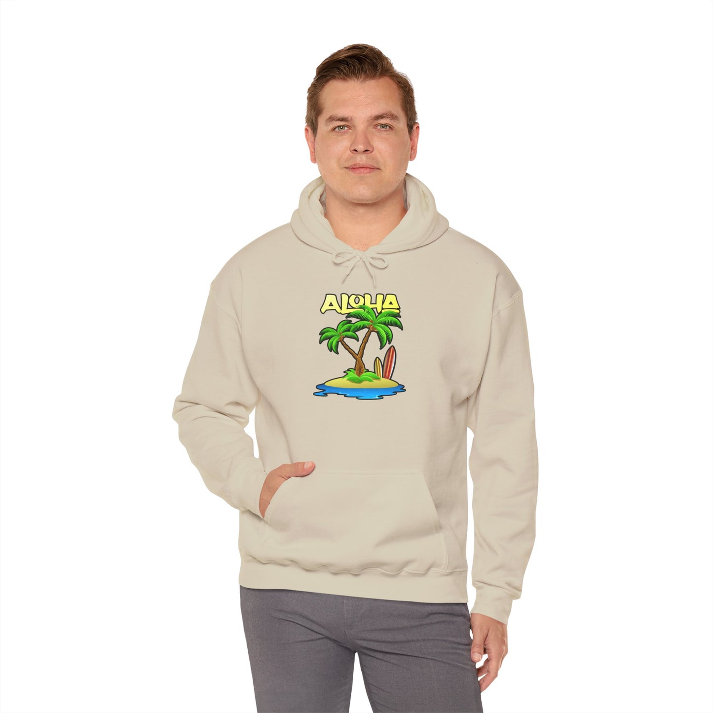 ALOHA | Unisex Heavy Blend™ Hooded Sweatshirt