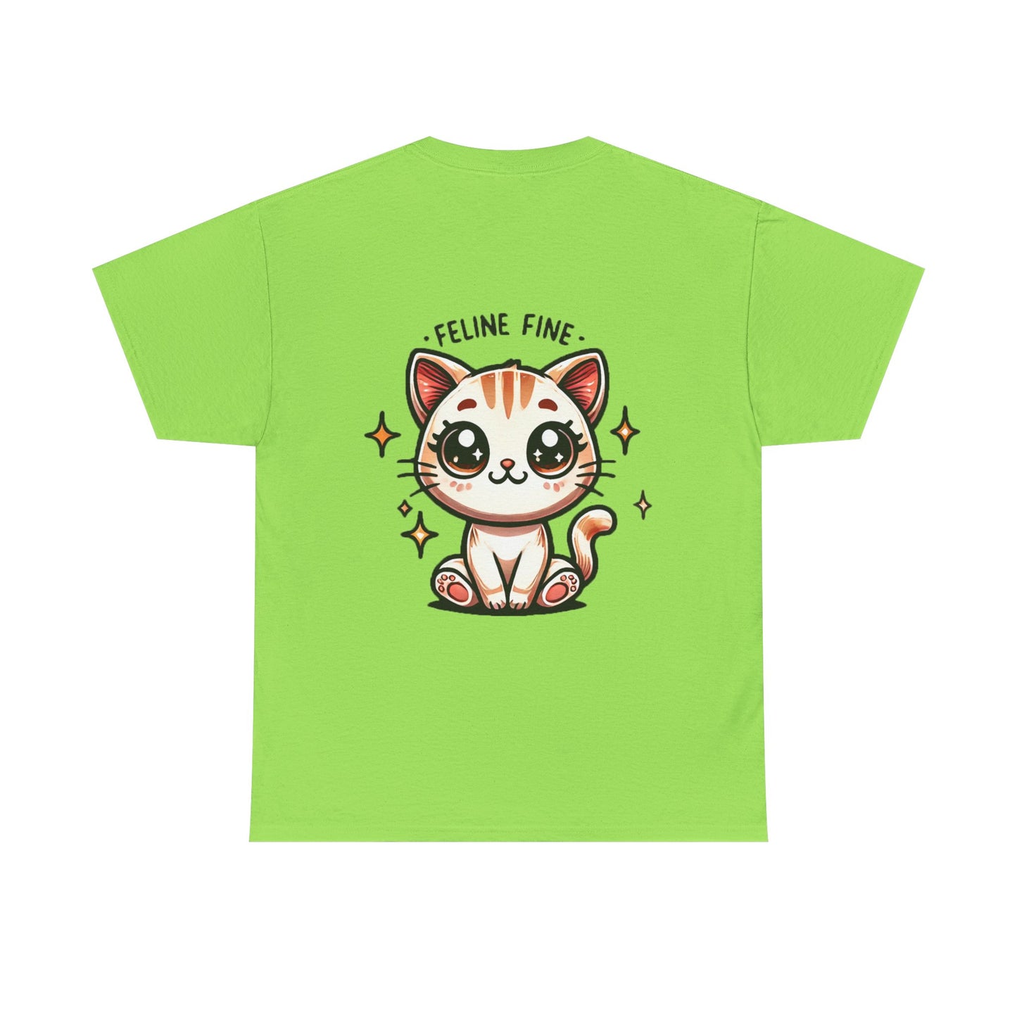 Feline Fine | Unisex Heavy Cotton Tee