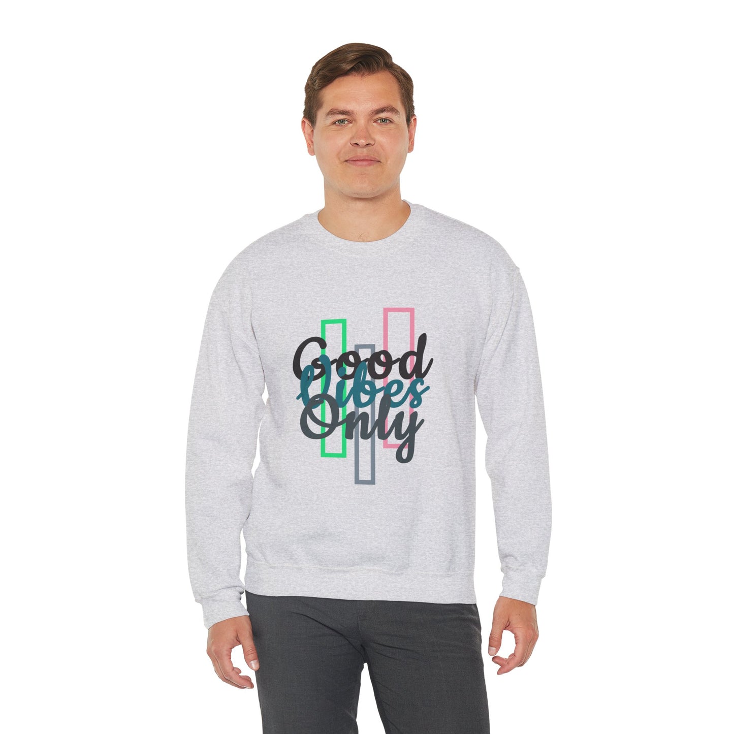 Good Vibes Only | Unisex Heavy Blend™ Crewneck Sweatshirt