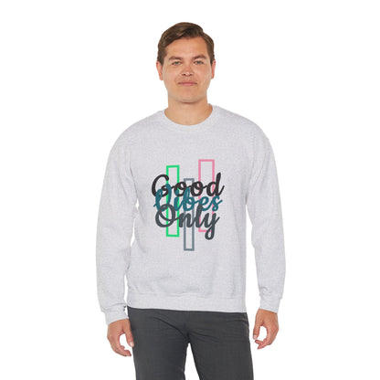 Good Vibes Only | Unisex Heavy Blend™ Crewneck Sweatshirt