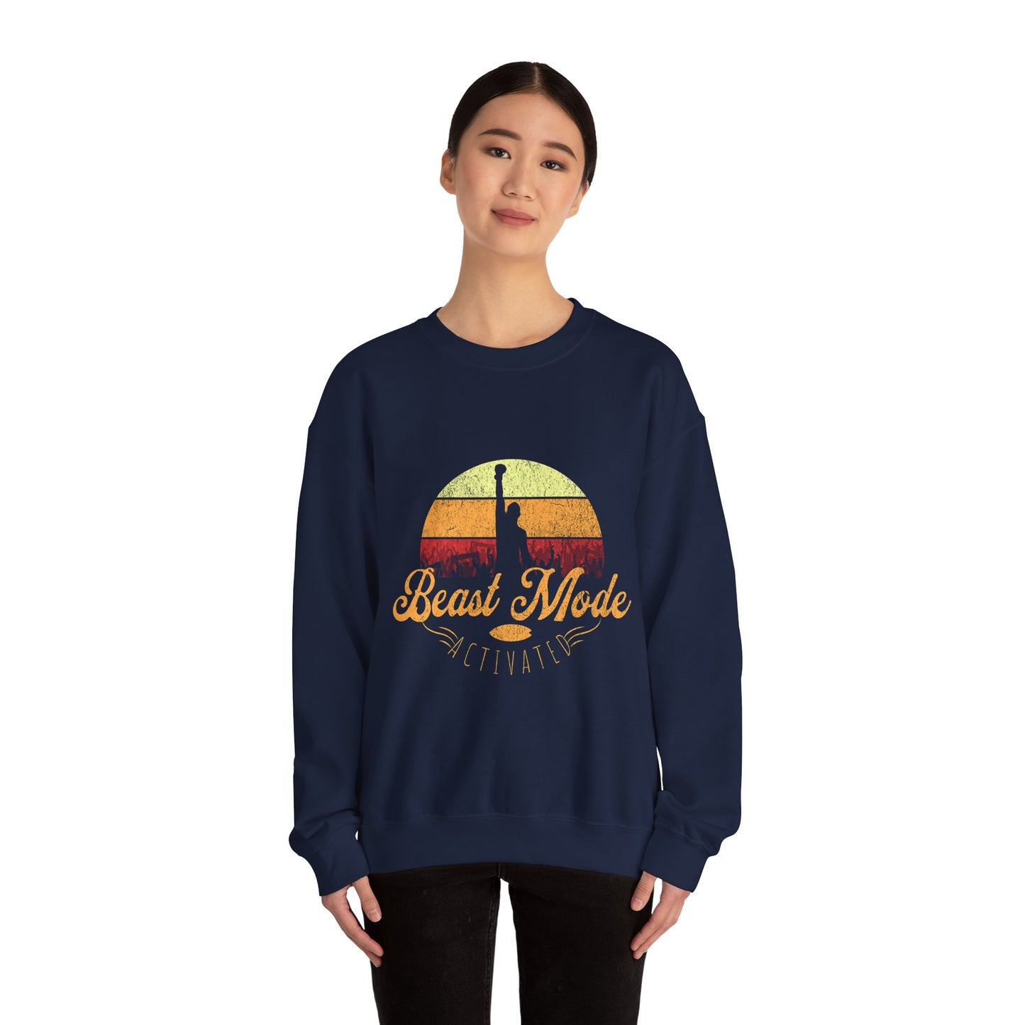 Beast Mode Activated | Unisex Heavy Blend™ Crewneck Sweatshirt