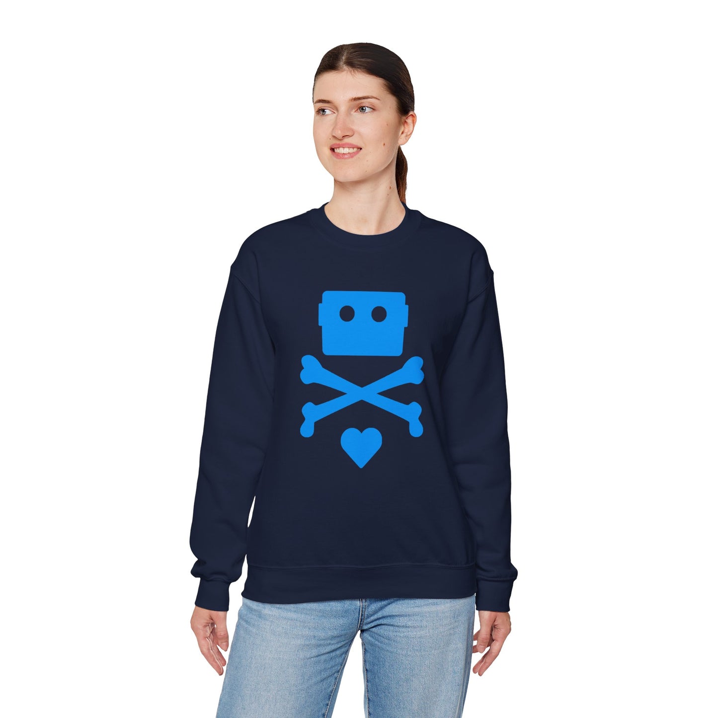 Zima Blue | Unisex Heavy Blend™ Crewneck Sweatshirt