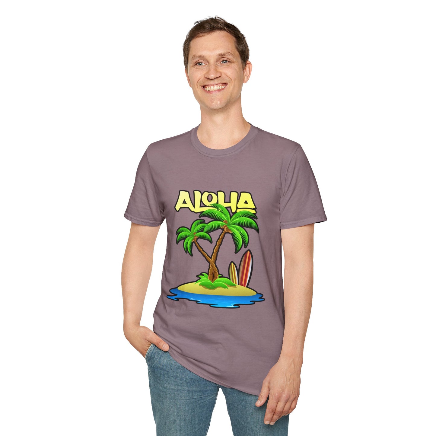 ALOHA | Unisex Softstyle T-Shirt