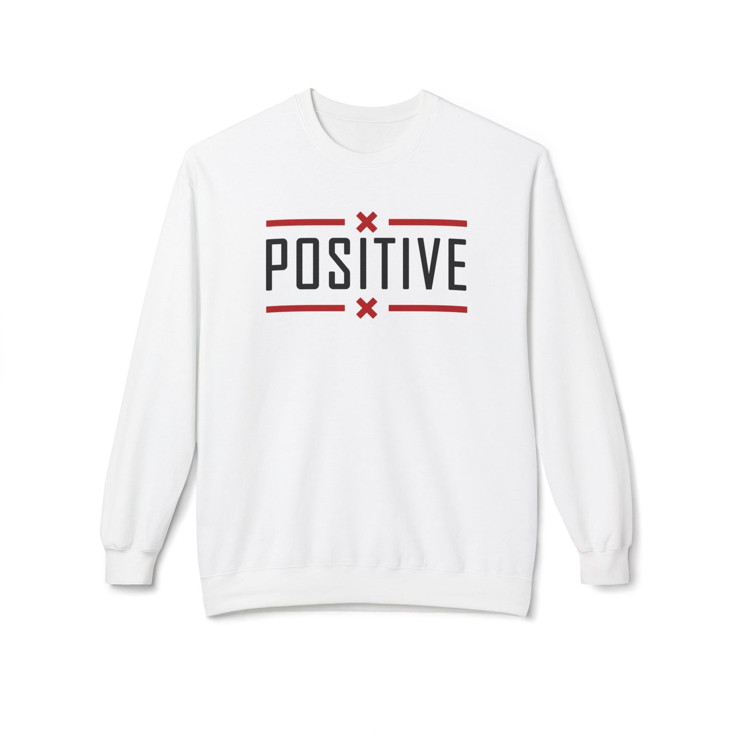 Positive_Unisex Midweight Softstyle Fleece Crewneck Sweatshirt