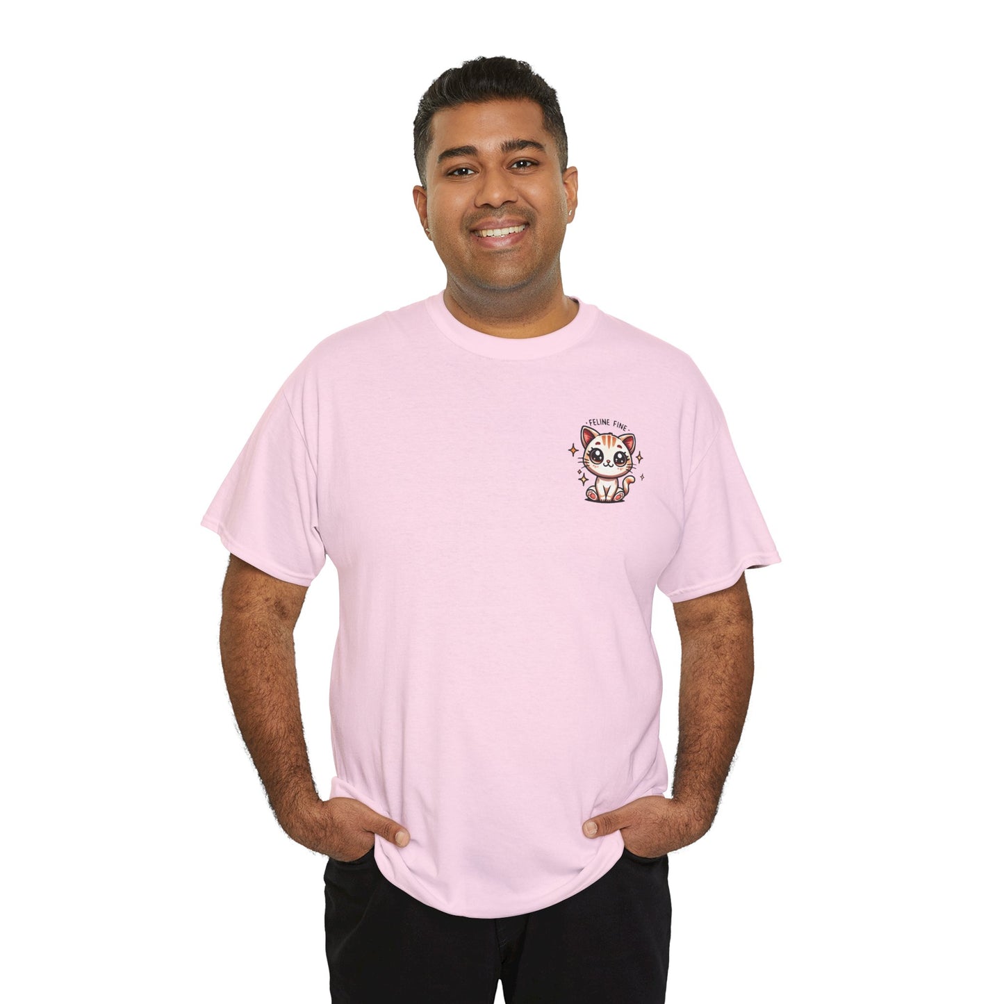Feline Fine | Unisex Heavy Cotton Tee