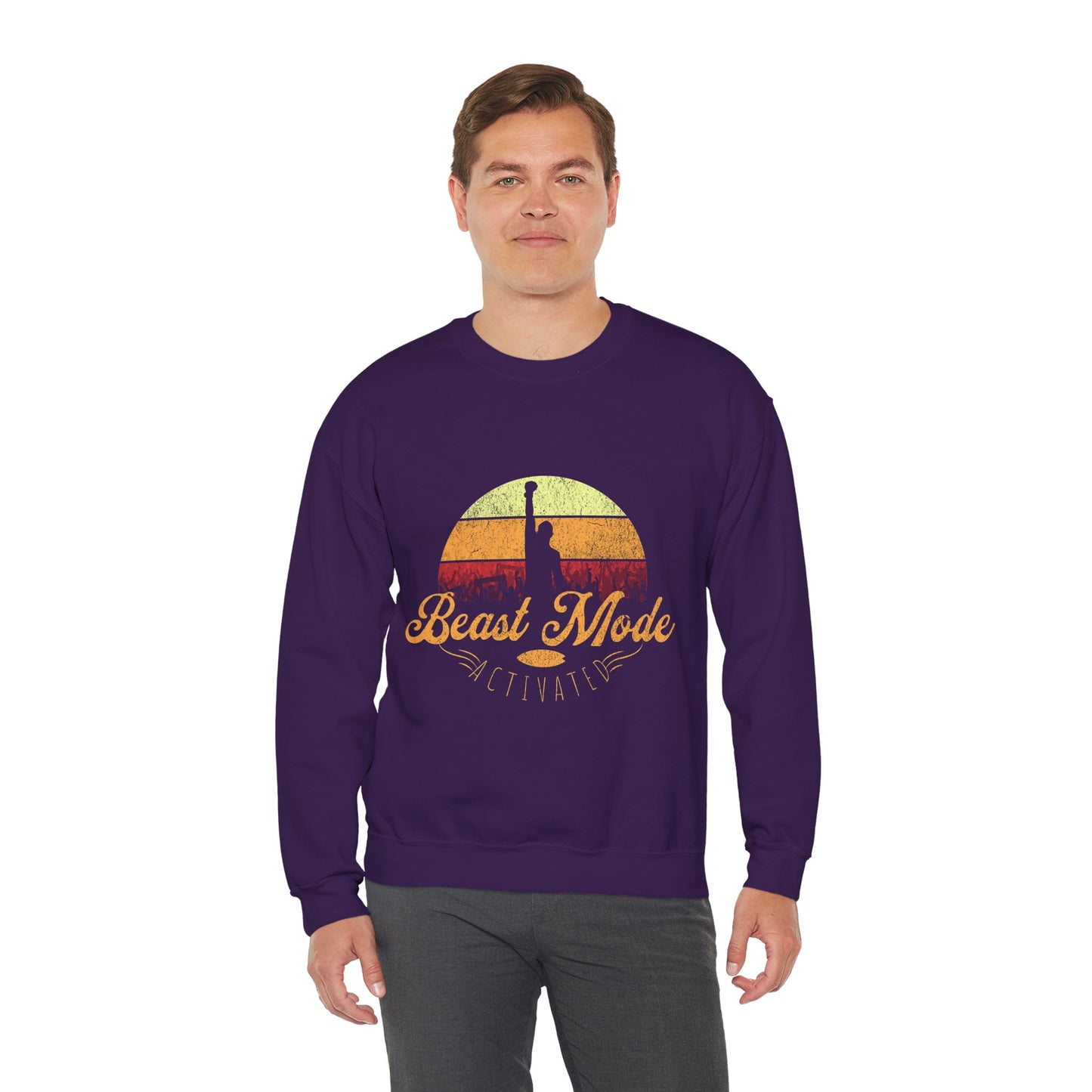 Beast Mode Activated | Unisex Heavy Blend™ Crewneck Sweatshirt