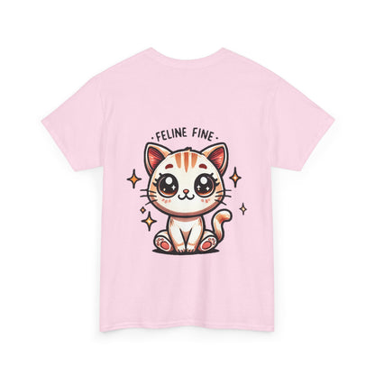 Feline Fine | Unisex Heavy Cotton Tee