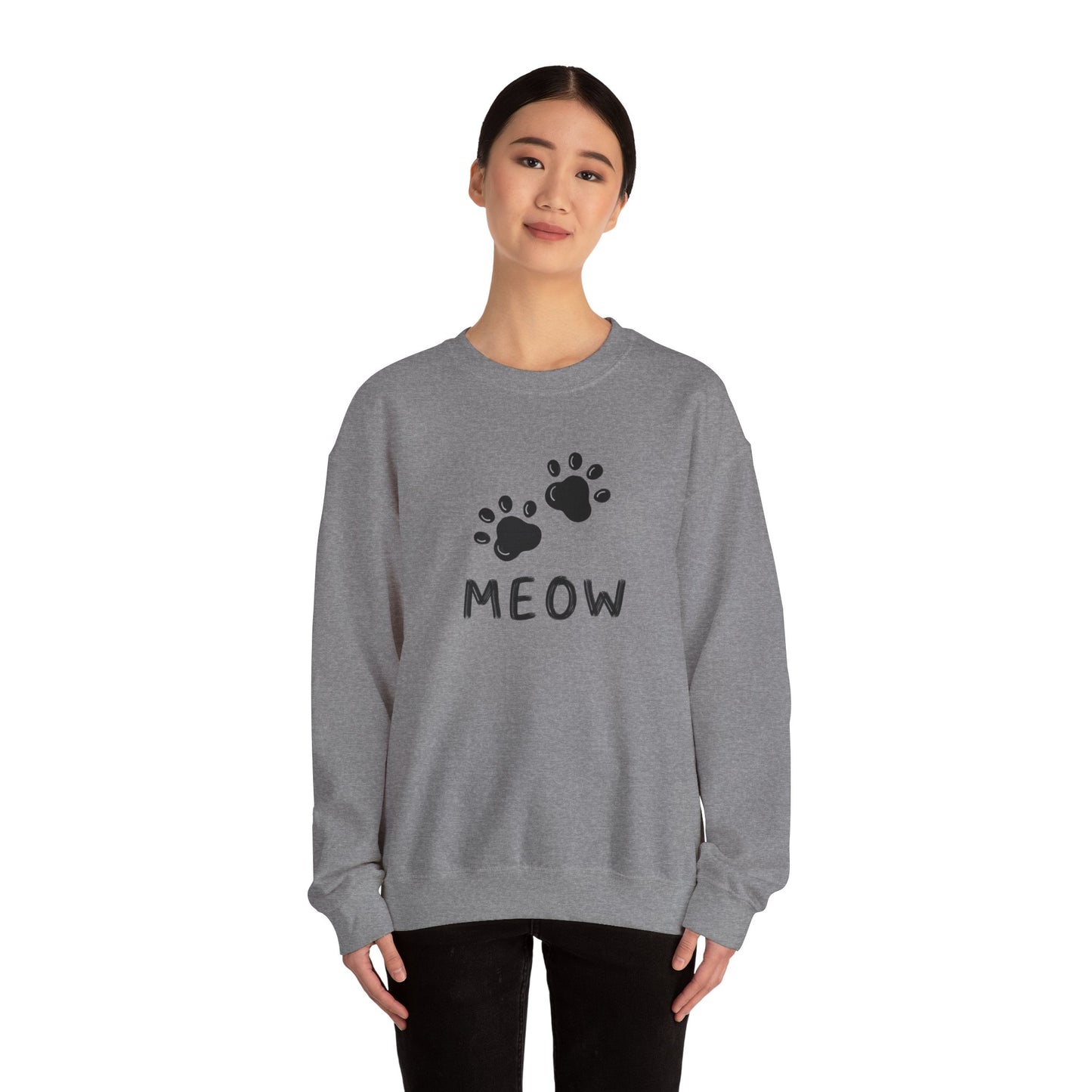MEOW_Unisex Heavy Blend™ Crewneck Sweatshirt