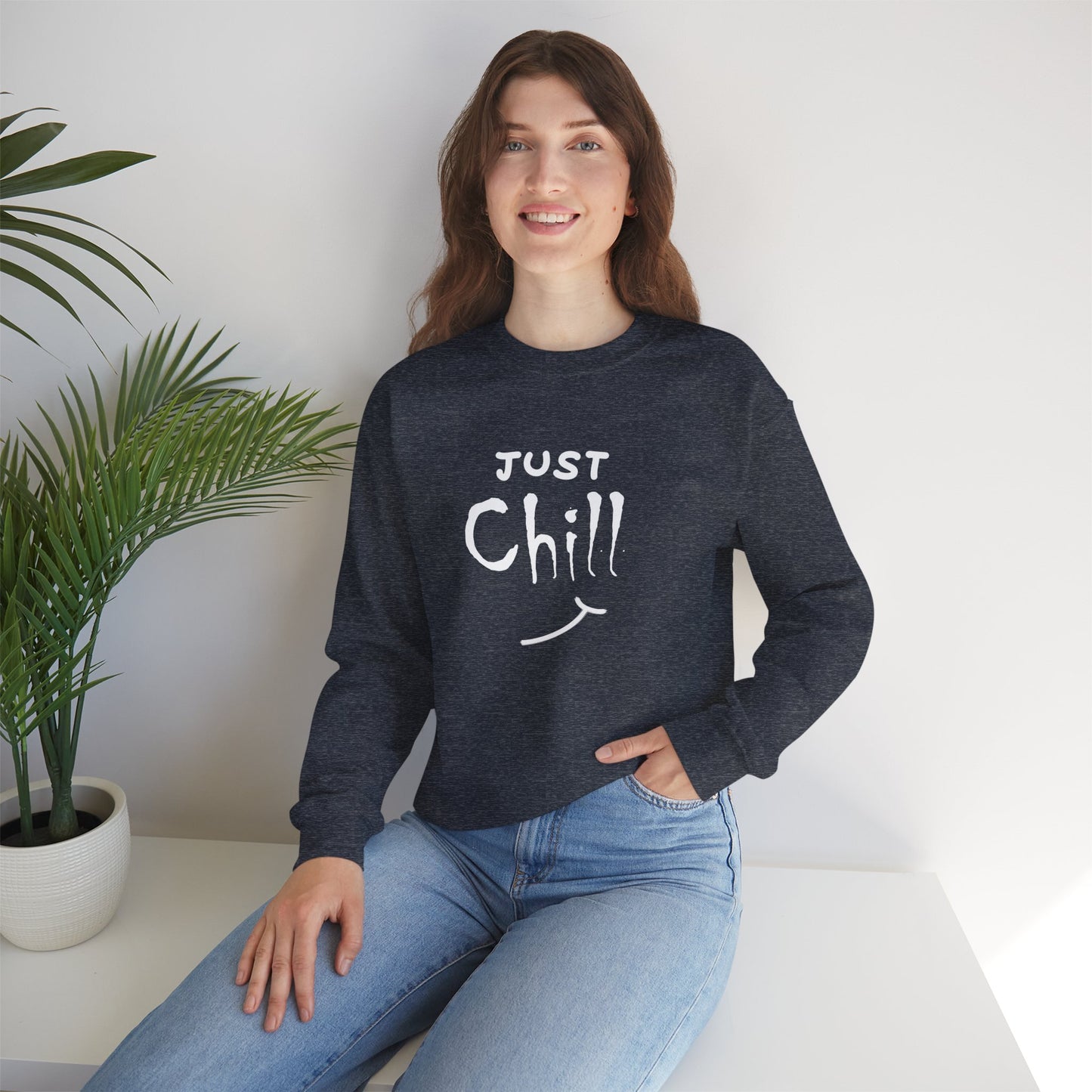Just Chill | Unisex Heavy Blend™ Crewneck Sweatshirt