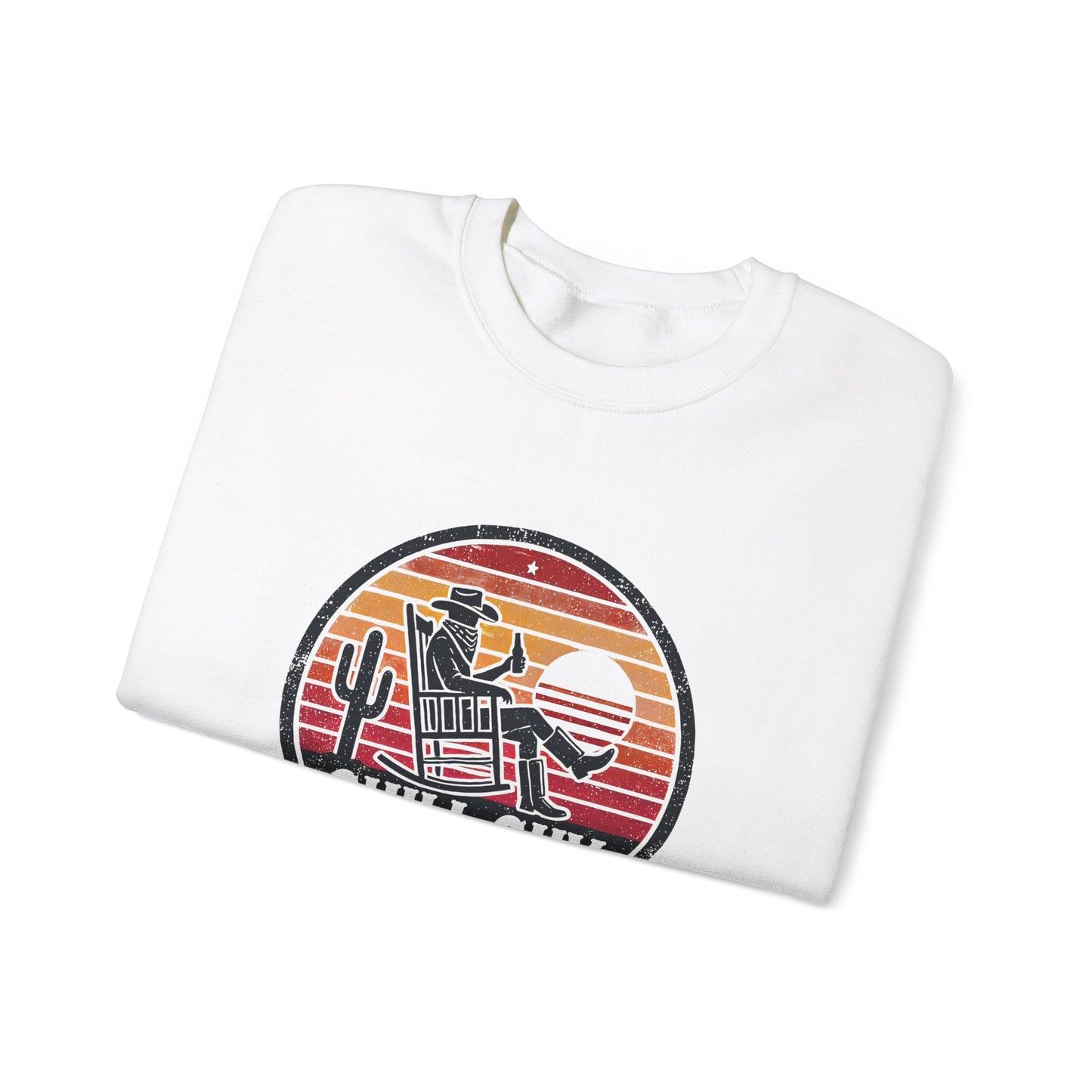 Chill Cowboy | Unisex Heavy Blend™ Crewneck Sweatshirt