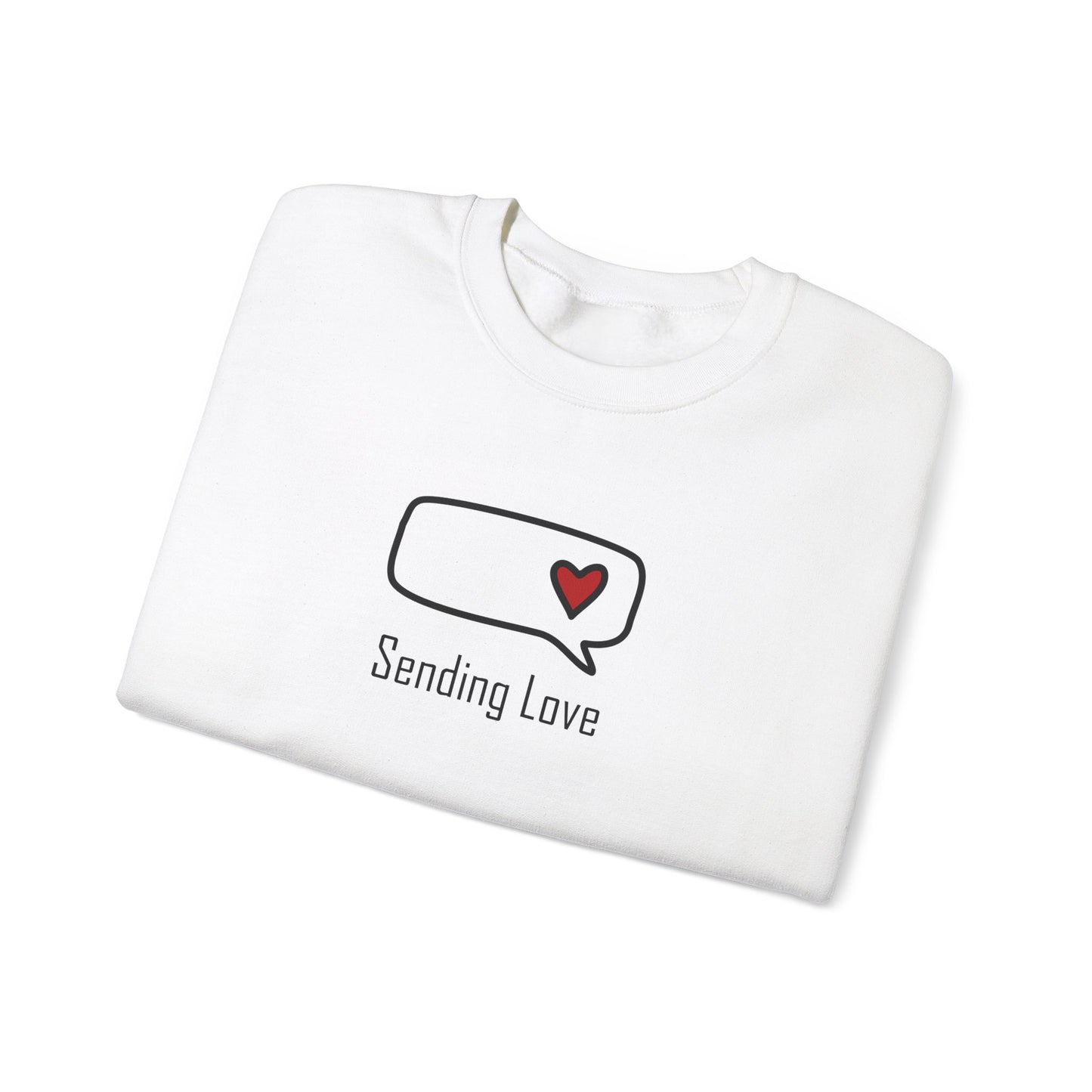 Sending Love_Unisex Heavy Blend™ Crewneck Sweatshirt