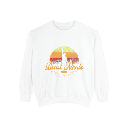 Beast Mode Activated | Unisex Garment-Dyed Sweatshirt