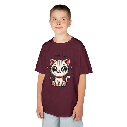 Feline Fine | Kids Heavy Cotton™ Tee