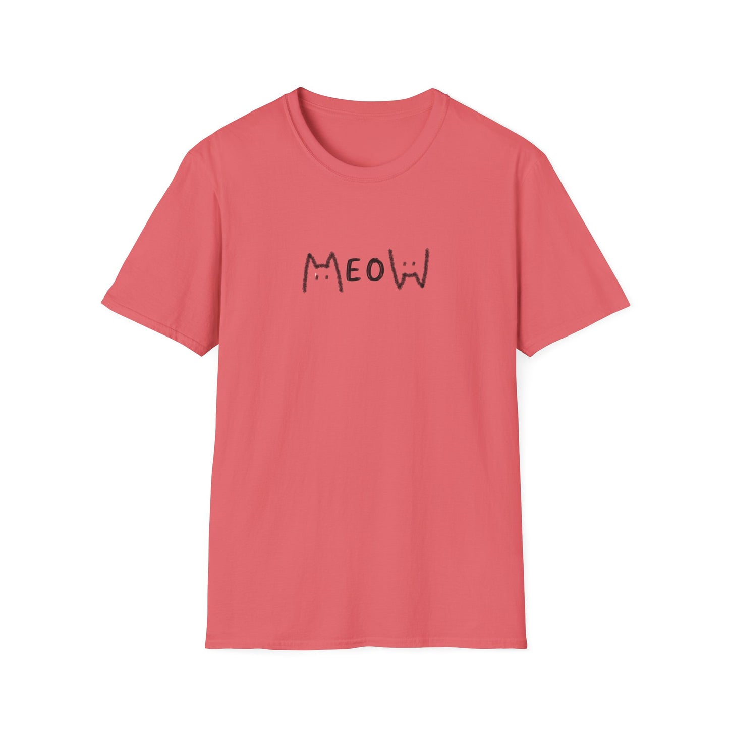 Meow_Unisex Softstyle T-Shirt