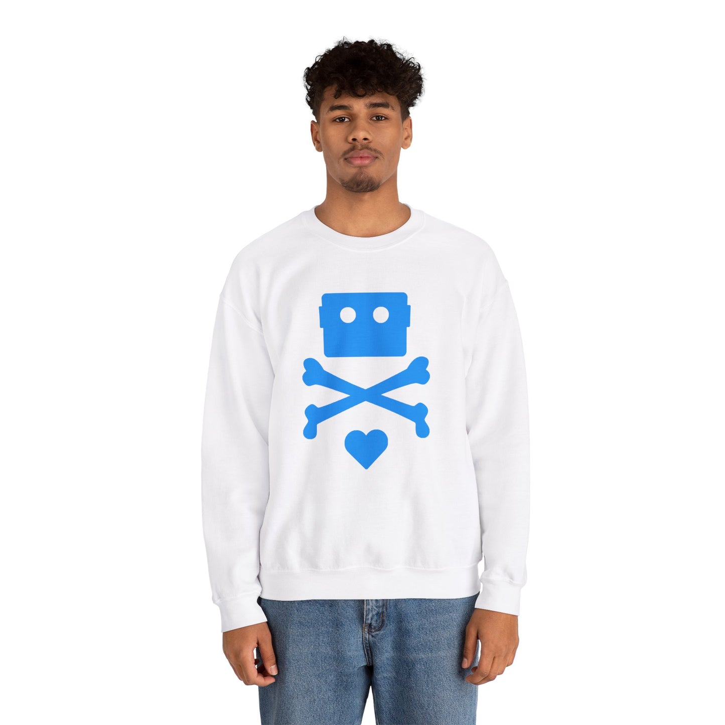 Zima Blue | Unisex Heavy Blend™ Crewneck Sweatshirt