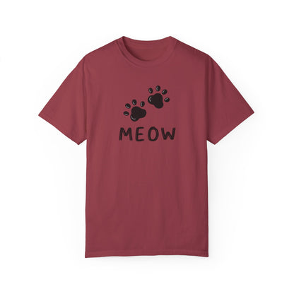 MEOW_Unisex Garment-Dyed T-shirt