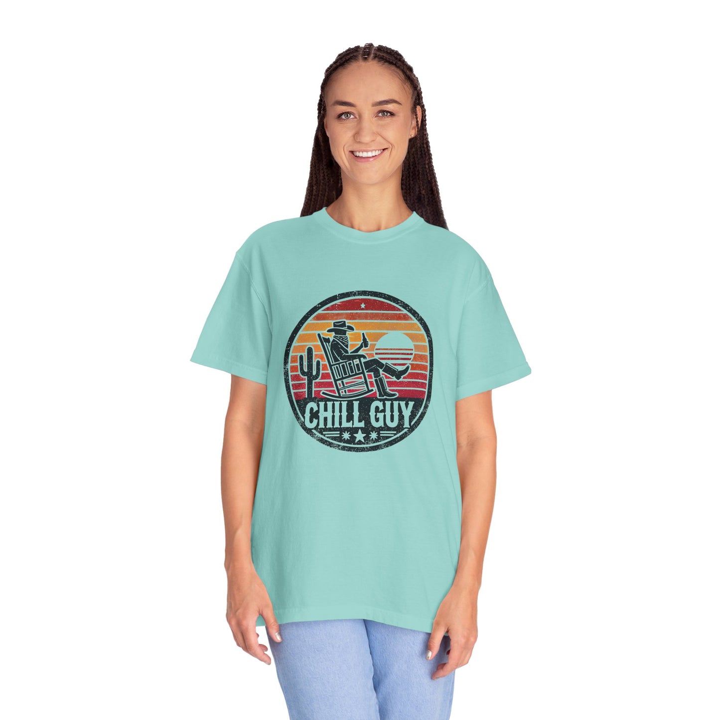 Chill Cowboy | Unisex Garment-Dyed T-shirt