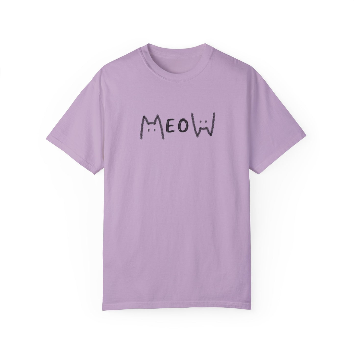Meow_Unisex Garment-Dyed T-shirt