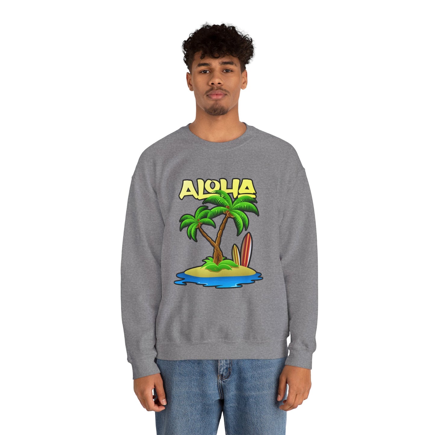 ALOHA | Unisex Heavy Blend™ Crewneck Sweatshirt