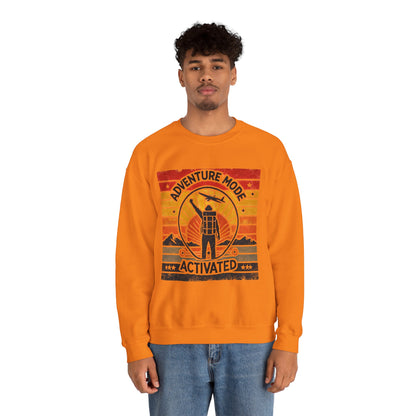 Adventure Mode Activated | Unisex Heavy Blend™ Crewneck Sweatshirt