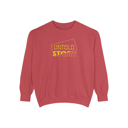 Untold Story_Unisex Garment-Dyed Sweatshirt