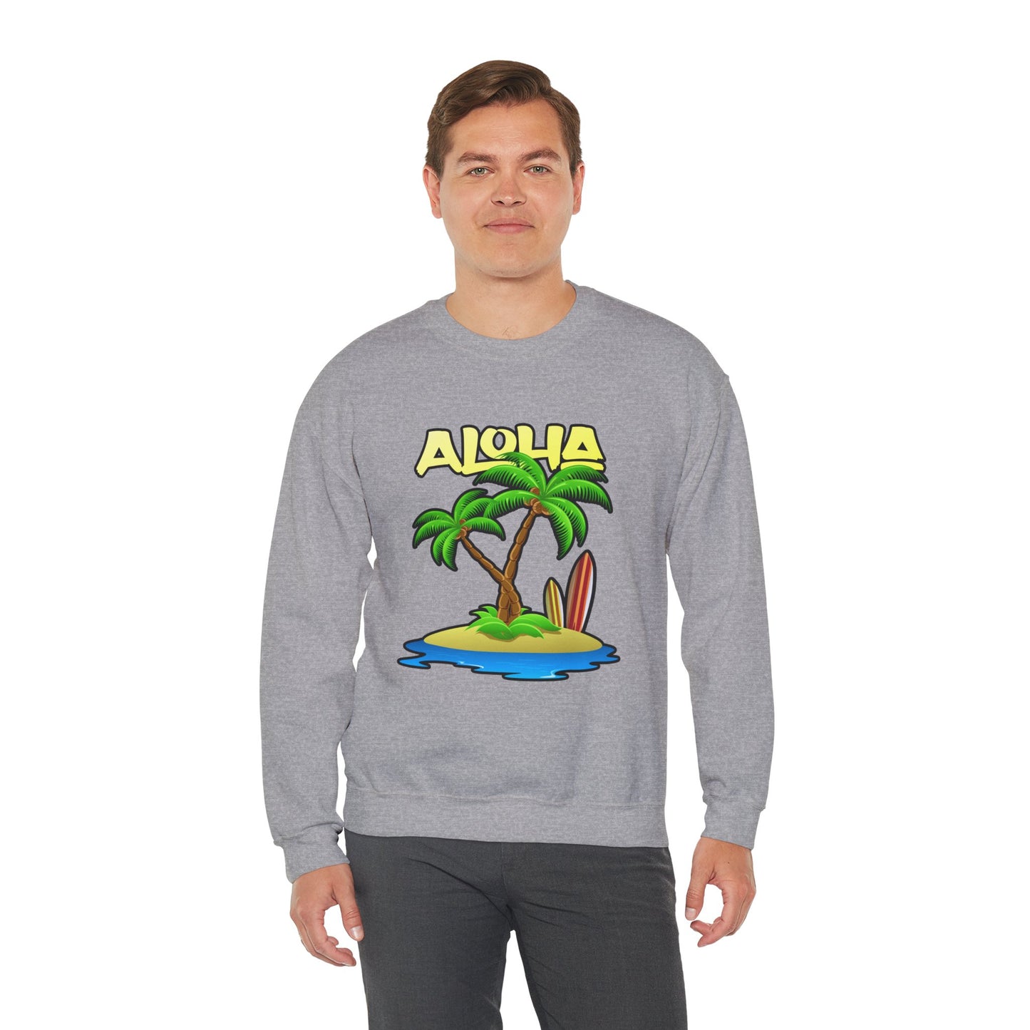 ALOHA | Unisex Heavy Blend™ Crewneck Sweatshirt