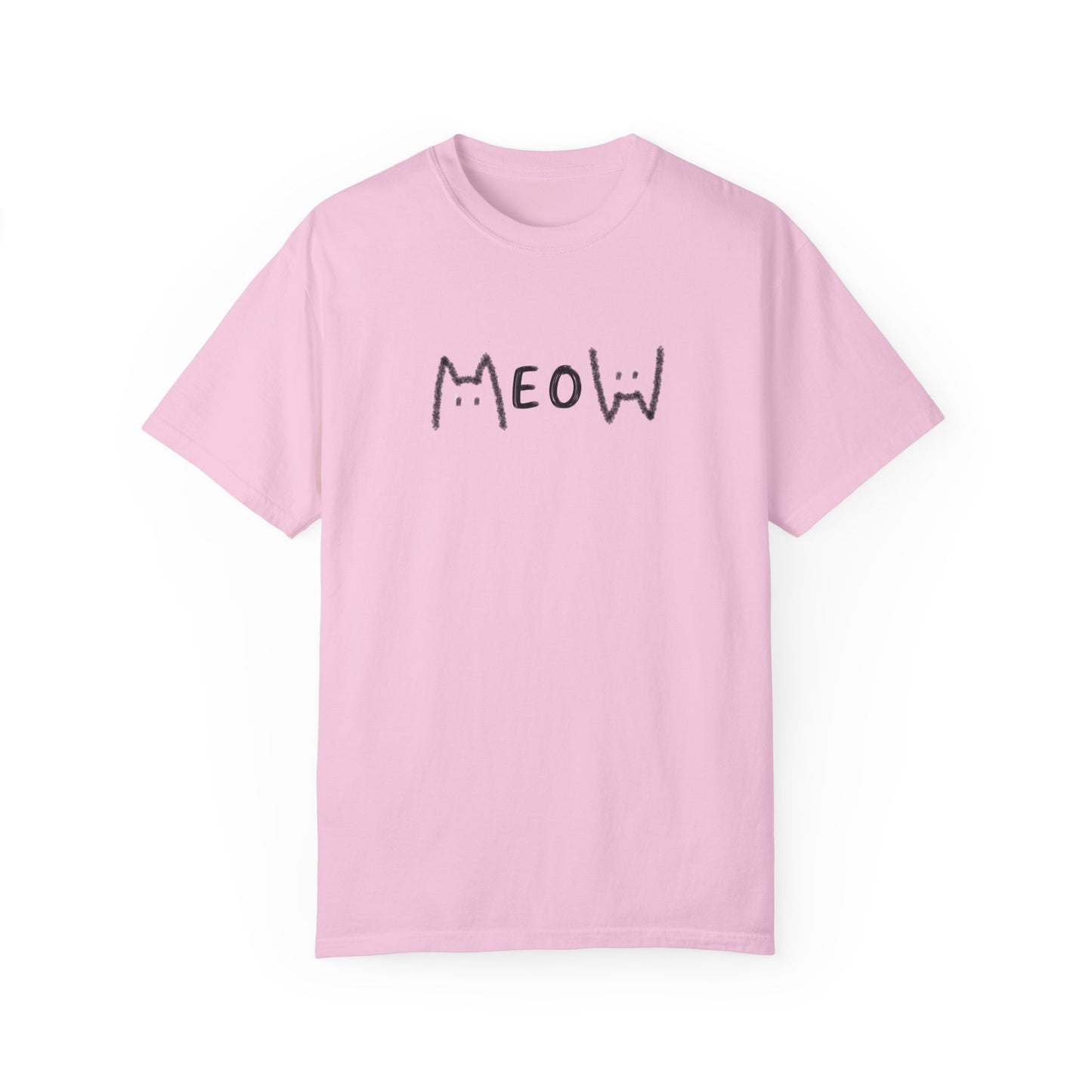 Meow_Unisex Garment-Dyed T-shirt